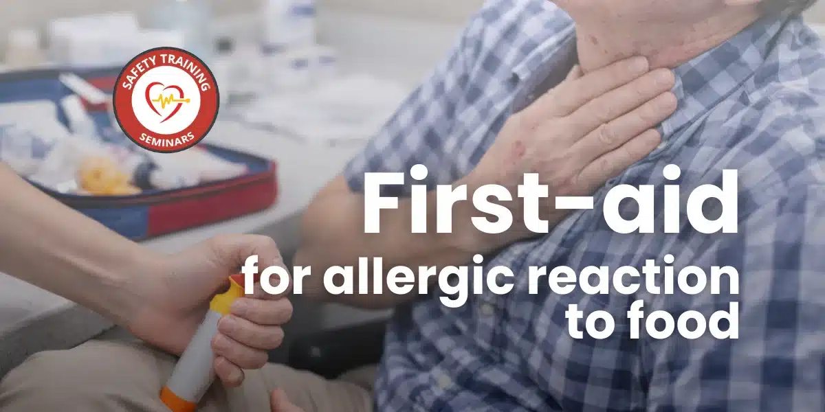 First-aid for allergic reaction