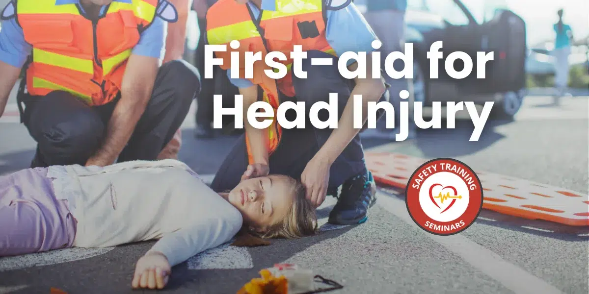 First aid for head injury