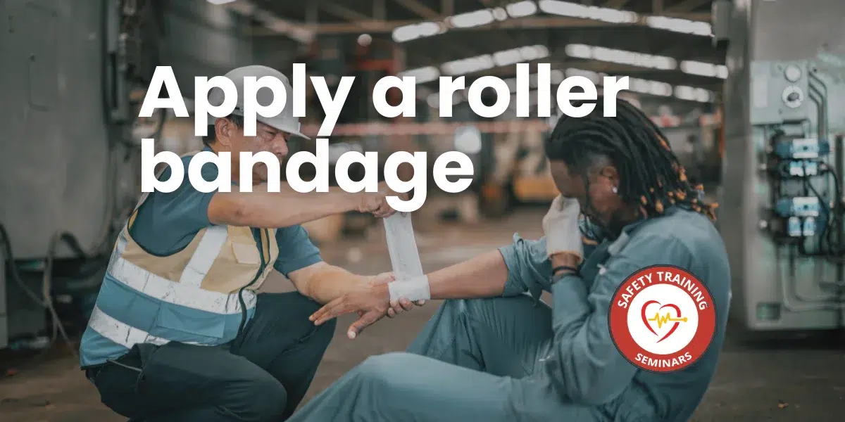 How to Apply a Roller Bandage