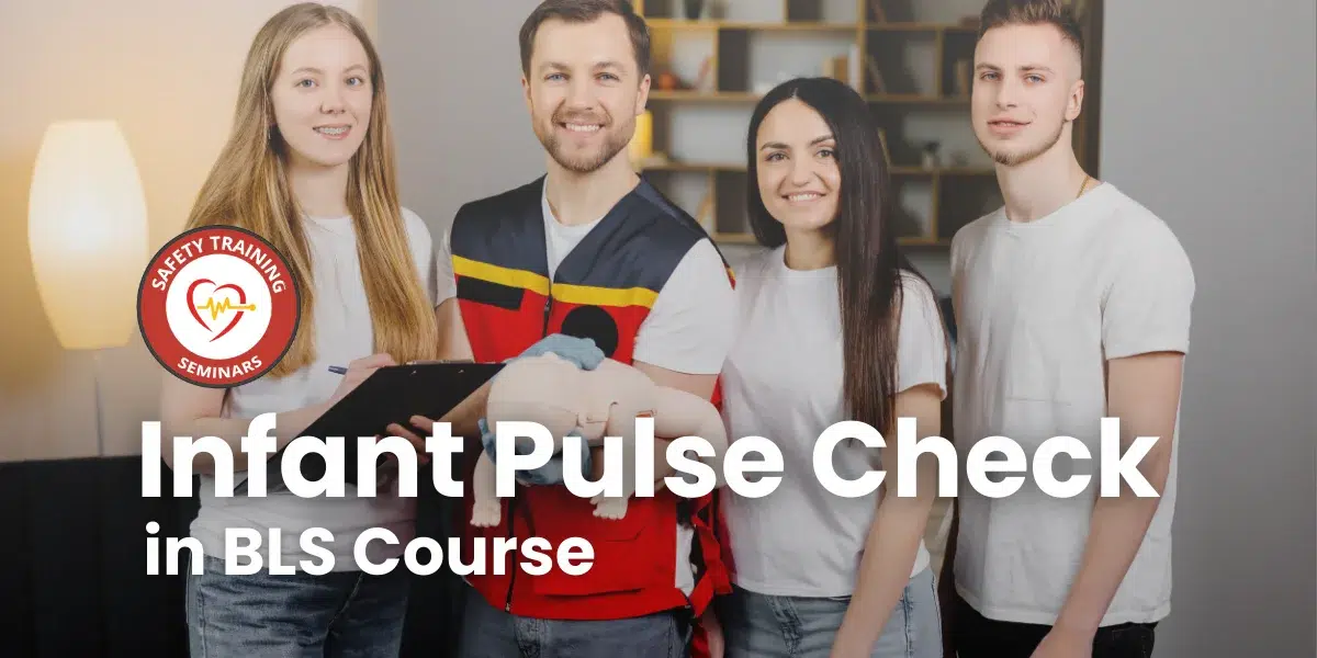 Infant Pulse Check in BLS course