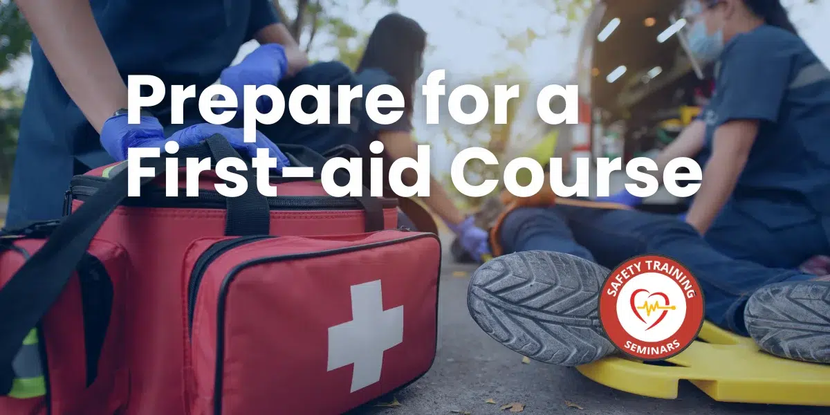 Prepare for a First-aid course