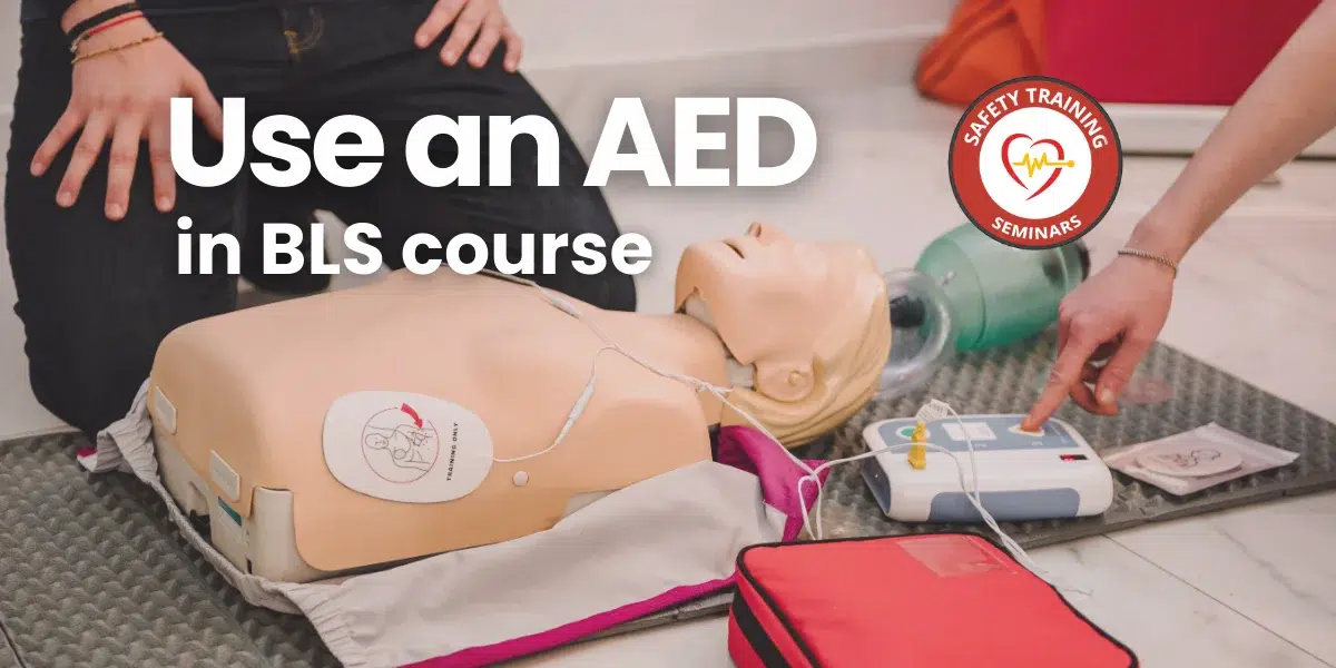 Use an AED in BLS Course