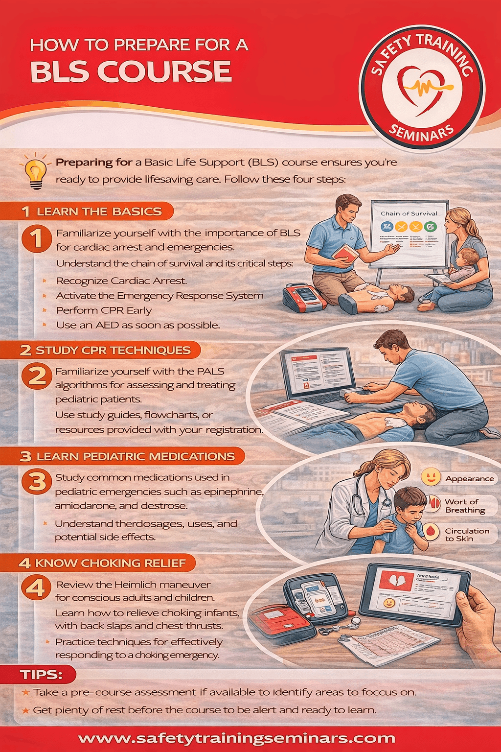 How to prepare for a BLS course