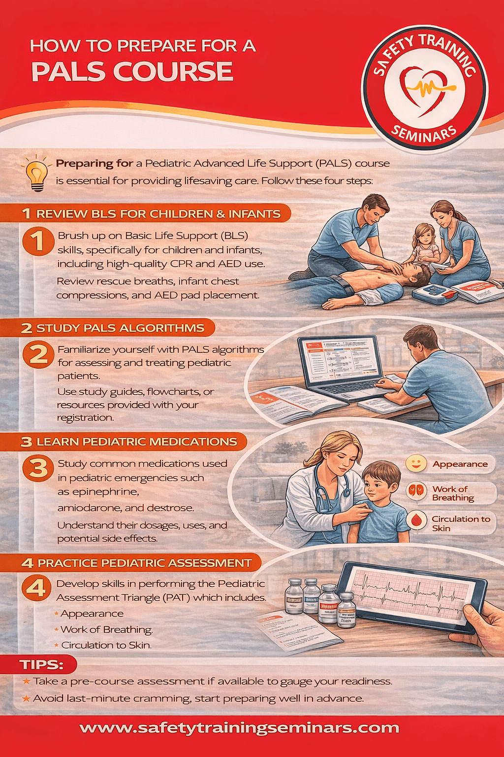 How to prepare for a PALS course